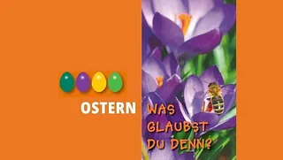 Titelblatt der Broschüre 'Ostern'