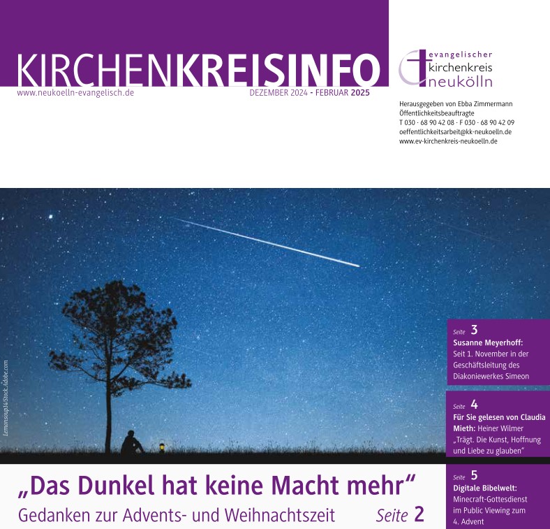 Foto Titelblatt KirchenkreisInfo Dezember 2024