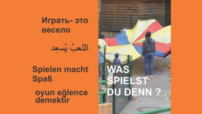 Titelblatt der Broschüre 'Was spielst du denn?'