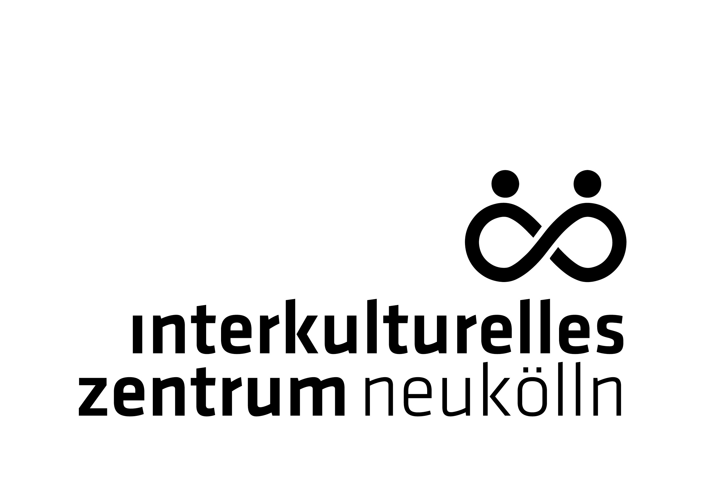 Logo des Interkulturellen Zentrums mit einer liegenden Acht