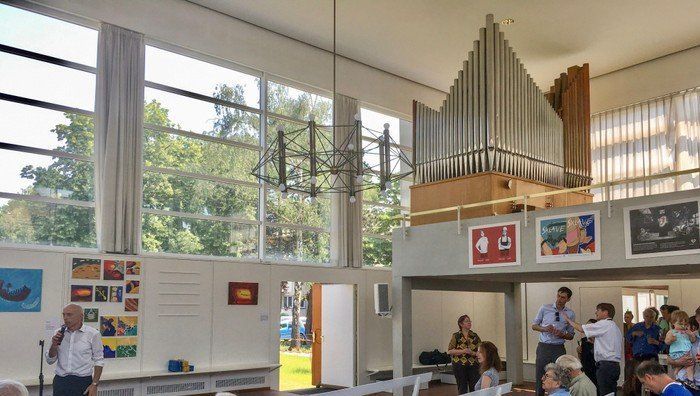 Kirchraum der Brüdergemeine