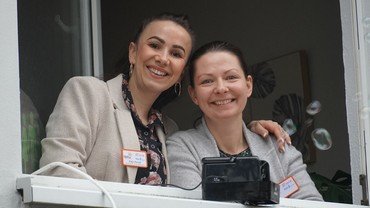 Katja Velasco San Martin und Anja Dorn