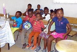 Kinder in der Diakonia AiDS Ministry Soweto
