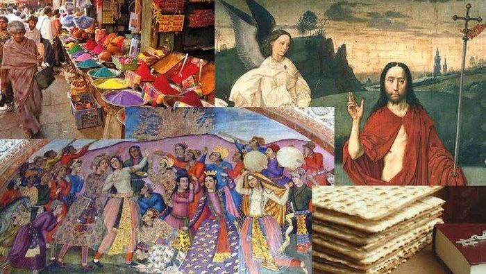 Titelblatt der Broschüre 'Interkultureller Kalender'